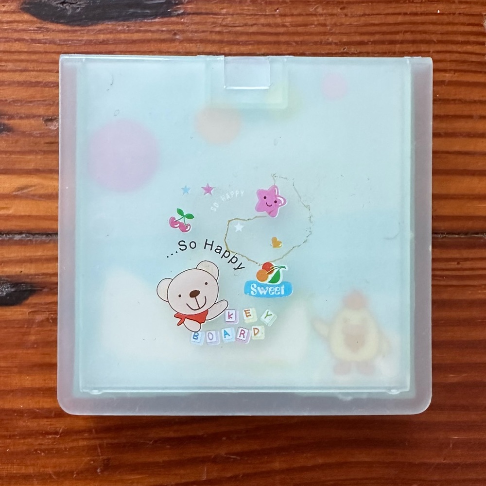 Vintage 00s kawaii loose notes in case